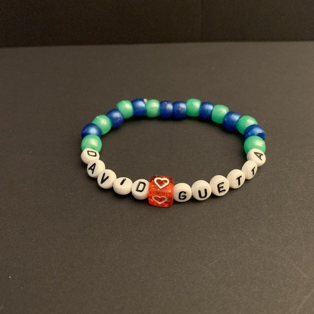 David Guetta Single Kandi Beaded Bracelet Rave & Festival Accessories